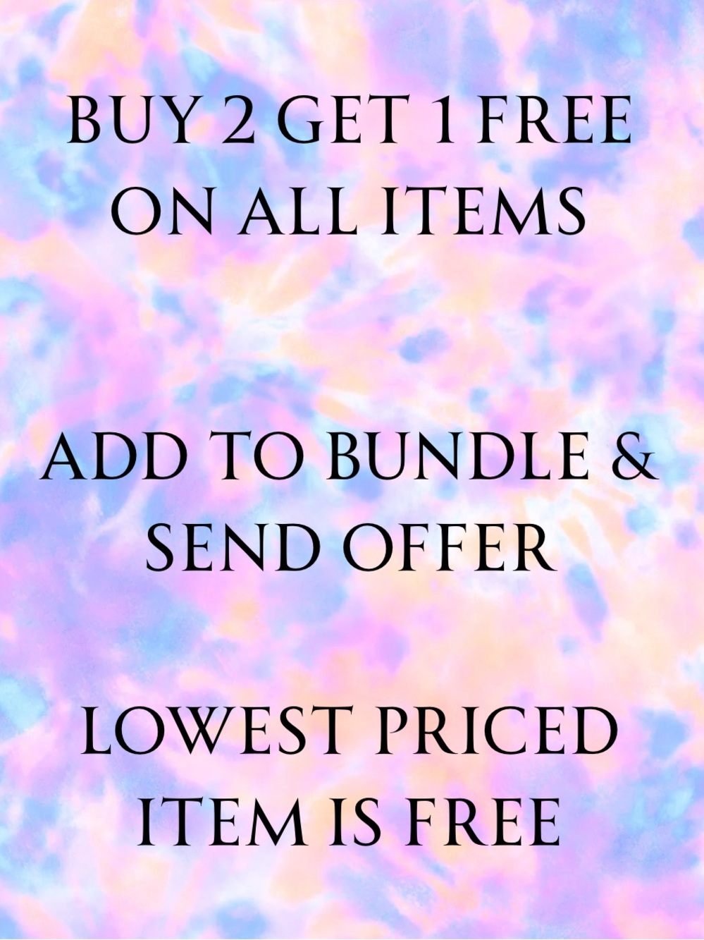 B2G1 FREE - WHOLE CLOSET!
